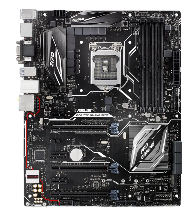 Pyta gwna Asus Z170 Pro Gaming/Aura