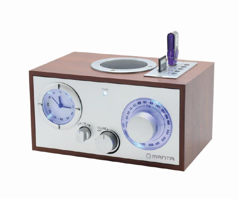 Manta - Radio-odtwarzacze w stylu Vintage