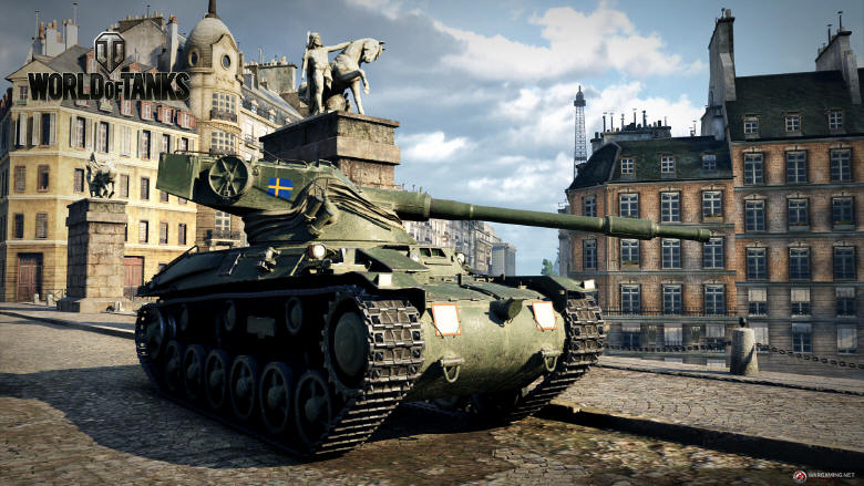 Pierwszy szwedzki czołg wjeżdża do World of Tanks