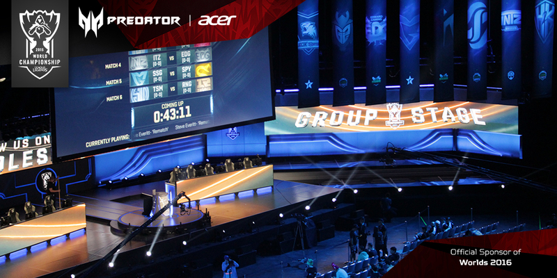 Acer oficjalnym sponsorem MŚ League of Legends 2016