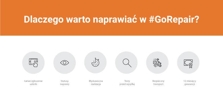 GoRepair - Naprawy pogwarancyjne bez wychodzenia z domu
