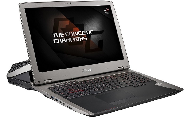 ASUS ROG GX700 - gamingowy notebook chodzony ciecz