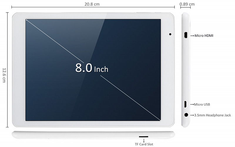 Teclast X80 Plus - 8 cali i dwa systemy w niskiej cenie