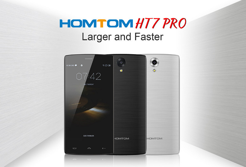 HOMTOM HT7 Pro - niedrogi smartfon z ekranem 5,5''