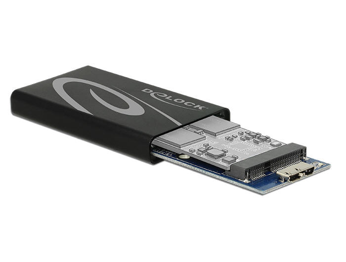 Delock 42569 na brak miejsca w laptopie