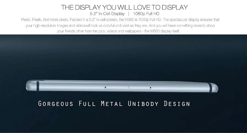 Infocus M560 - metalowy smartfon w super cenie