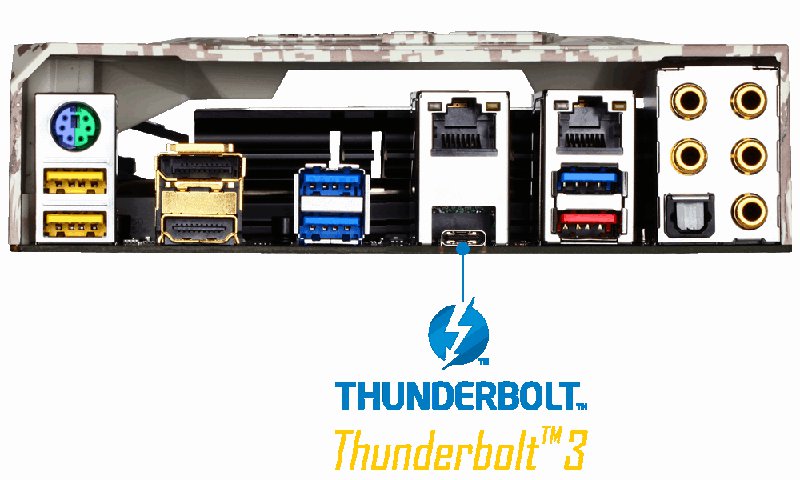 Thunderbolt 3 na płycie GA-X170-EXTREME ECC