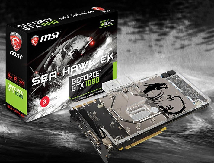 MSI GTX 1080 i GTX 1070 SeaHawk EK X