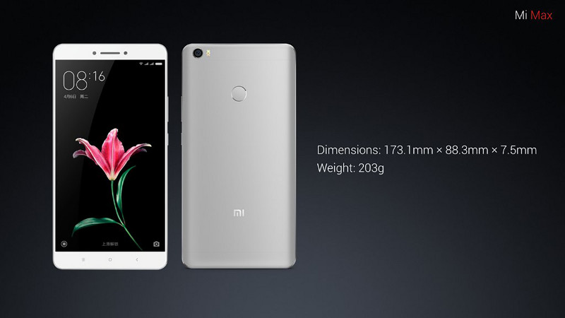 Xiaomi Max dla miłośników dużych ekranów