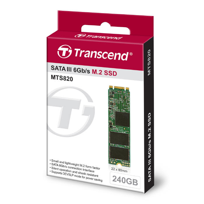 SSD M.2 TRANSCEND MTS820