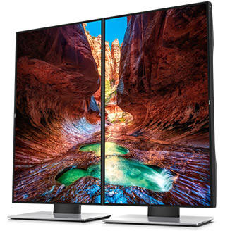 Dell UltraSharp U2717D z ramkami InfinityEdge Bezels