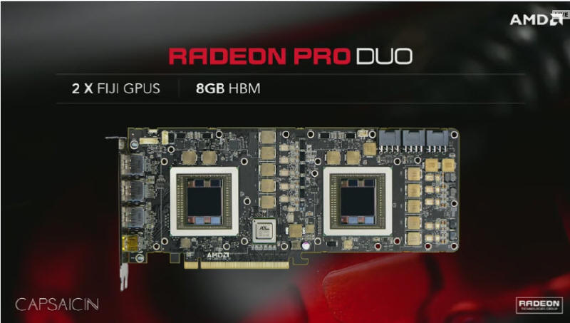 AMD Radeon Pro Duo niebawem do kupienia