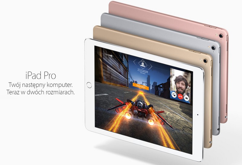 Apple iPhone SE i iPad Pro 9,7''