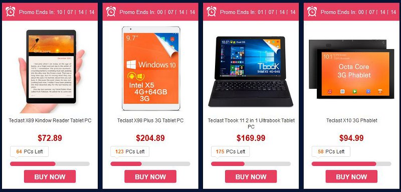 Urodzinowa promocja marki Teclast