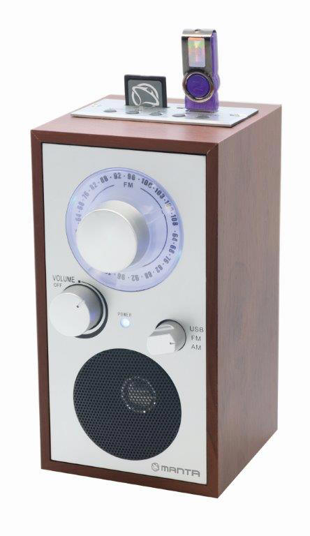 Manta - Radio-odtwarzacze w stylu Vintage