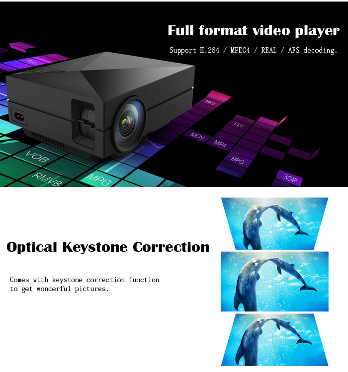 GM60 - przenośny projektor multimedialny