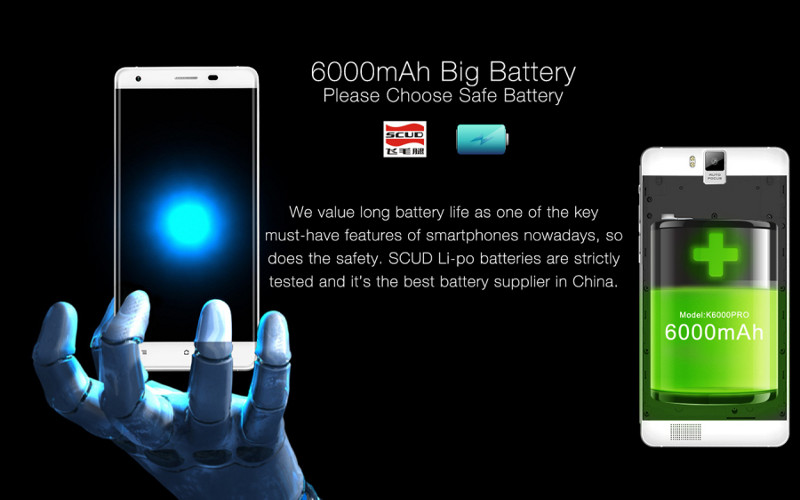 Oukitel K6000 Pro - mocno zmieniony