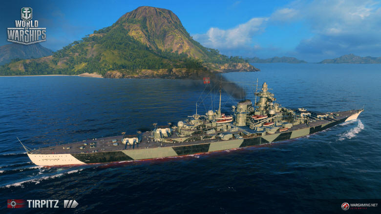 Niemieckie pancerniki atakują wody World of Warships