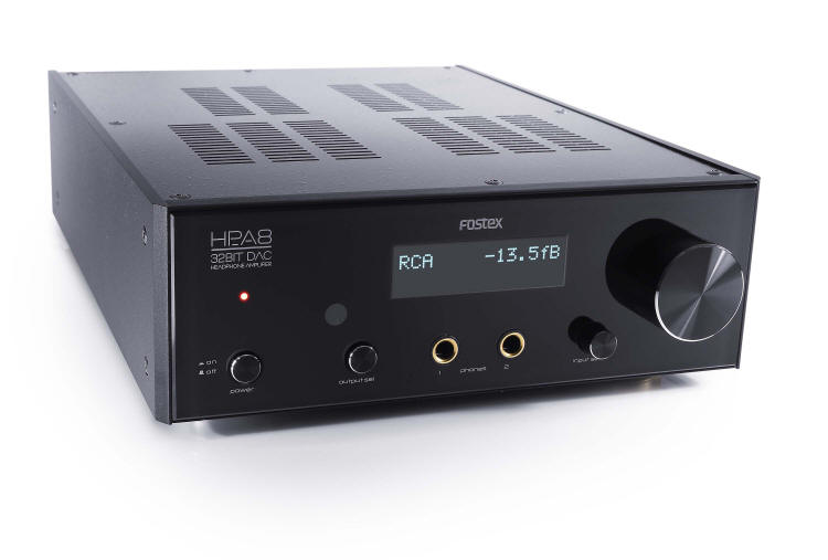 Wzmacniacz DAC HP-A8 Mk2 oraz słuchawki Fostex TH610
