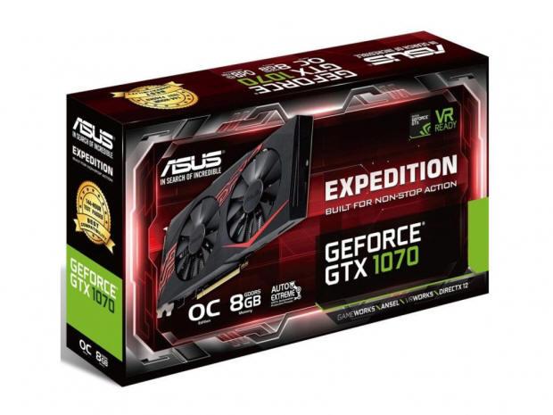 Asus GTX 1070 Expedition