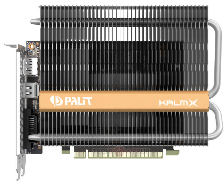 Palit GeForce GTX 1050 Ti KalmX Silent
