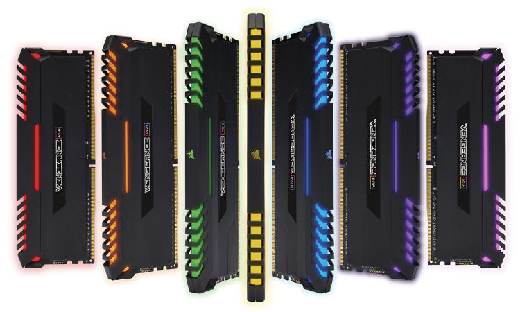 Corsair Vengeance RGB - nowe pamięci DDR4