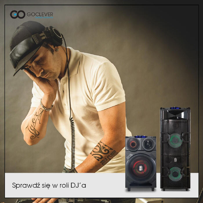 Goclever - głośniki Sound Club z Bluetooth,