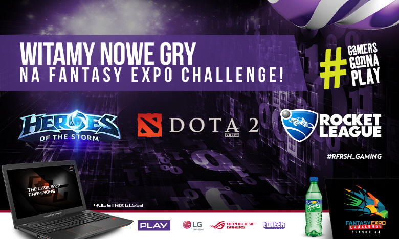 Nowe gry w Fantasy Expo Challenge