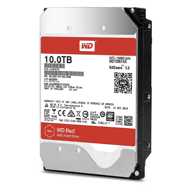 WD Red Pro NAS 10 GB