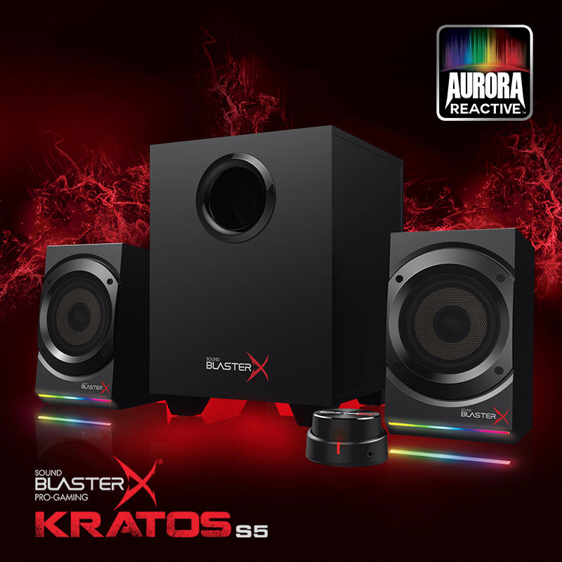 Creative - nowe oprogramowanie dla Sound BlasterX Kratos S5 i S3