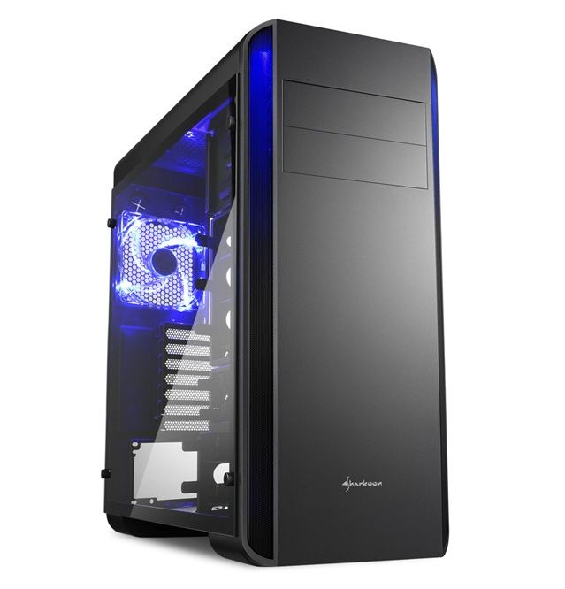 Sharkoon BW9000 Glass ze szkłem hartowanym