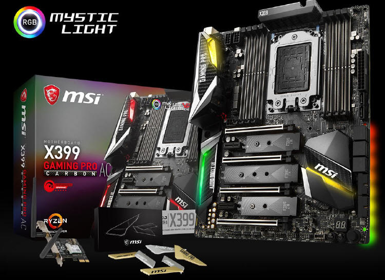 MSI X399 GAMING PRO CARBON AC