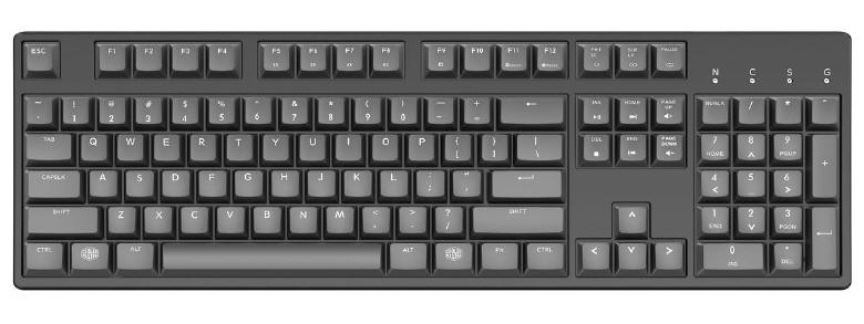 Cooler Master - MasterKeys z nowymi klawiszami