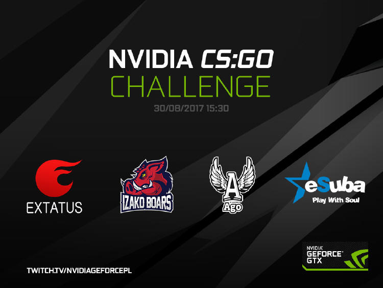 NVIDIA CS:GO Challenge - zagraj Izako Boars i AGO Gaming 