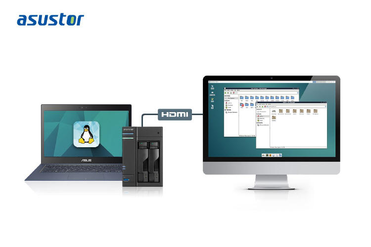 Asustor dla miłośników Linuxa