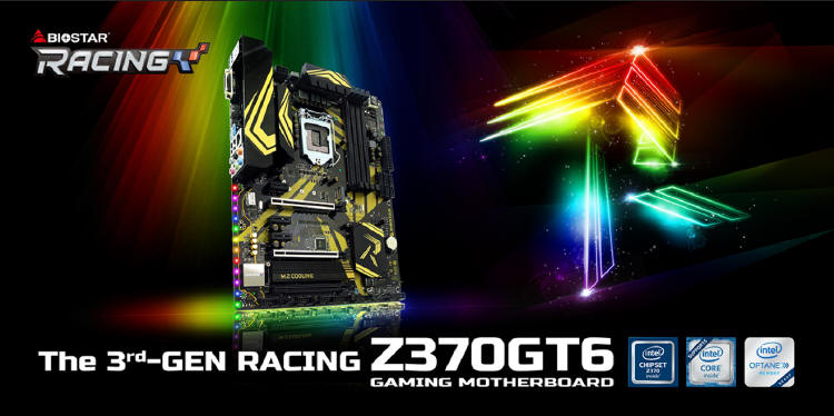 Płyty BIOSTAR RACING Z370GT6 3-ciej generacji...