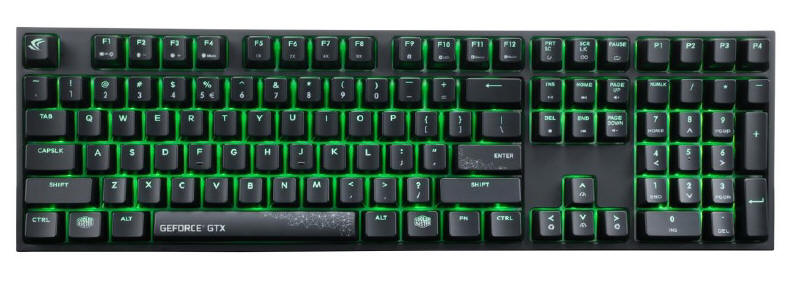 Cooler Master i GeForce - klawiatura MasterKeys