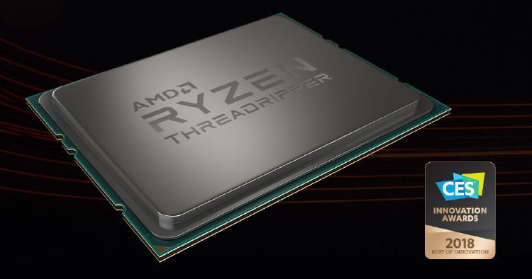 AMD Ryzen Threadripper 1950X zdobywa nagrod Najlepszej Innowacji