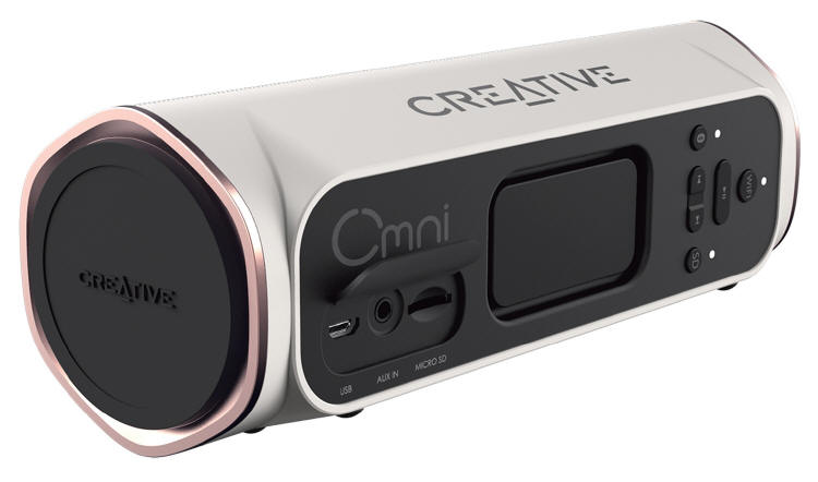 CREATIVE OMNI – Przenony gonik Multi-room Wi-Fi orazBluetooth