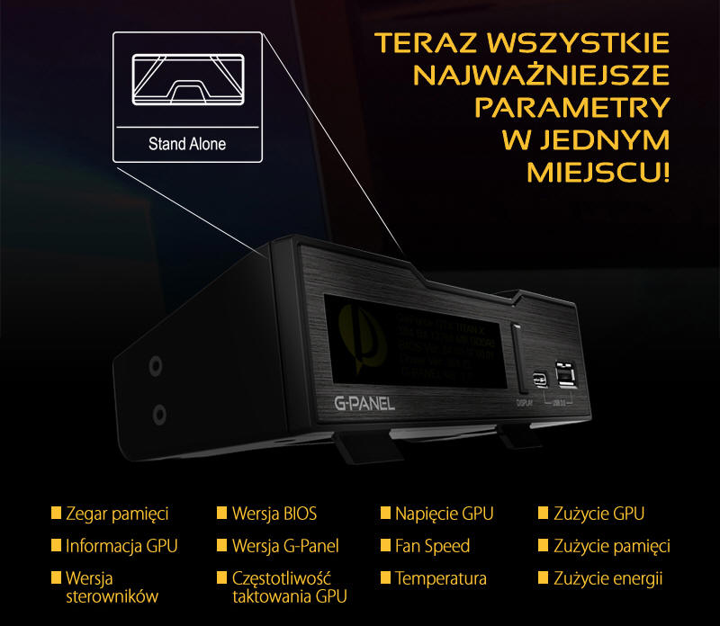 Palit G-panel - kontrola nad podkręcaniem kart graficznych nVidii