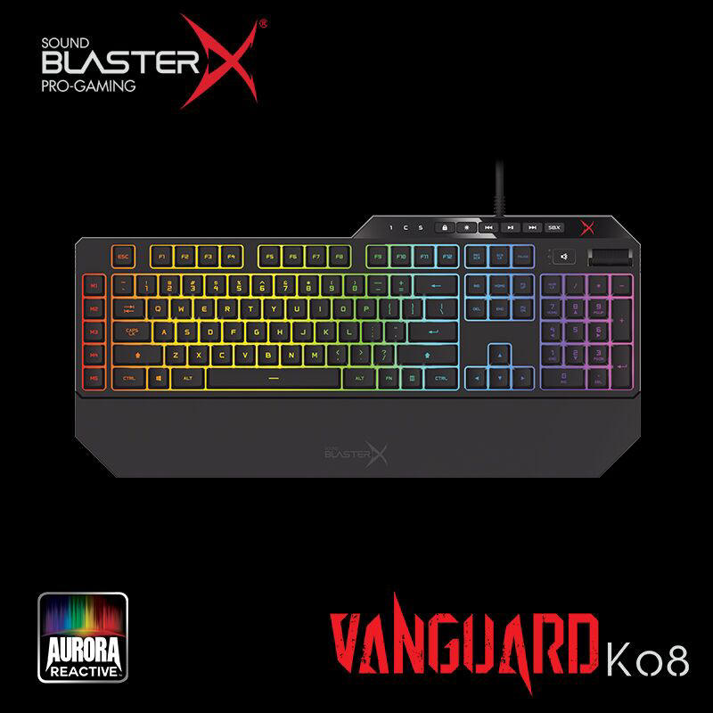 Creative Sound BlasterX Siege M04 i Vanguard K08 RGB