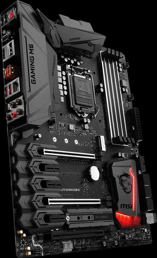 MSI Z270 GAMING M6 AC - nowa płyta gamingowa
