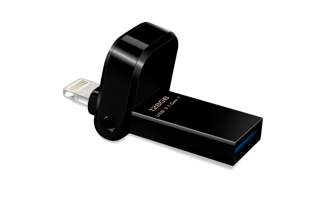 ADATA AI920 - pendrive w kolorze Jet Black 