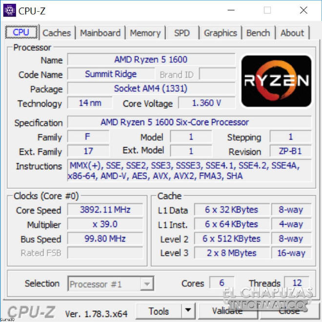 Przedpremierowy test AMD Ryzen 5 1600