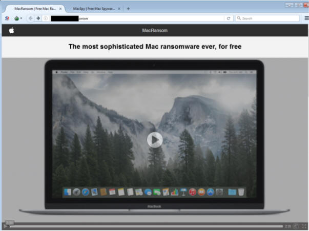 MacRansom - Ransomware atakuje system Apple