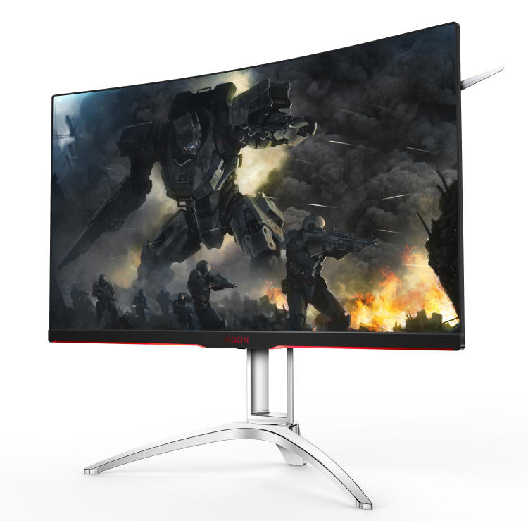 AOC AGON - dwa nowe, zakrzywione monitory