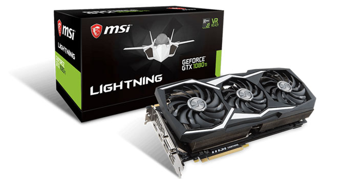 MSI GTX 1080 Ti Lightning Z 11 GB