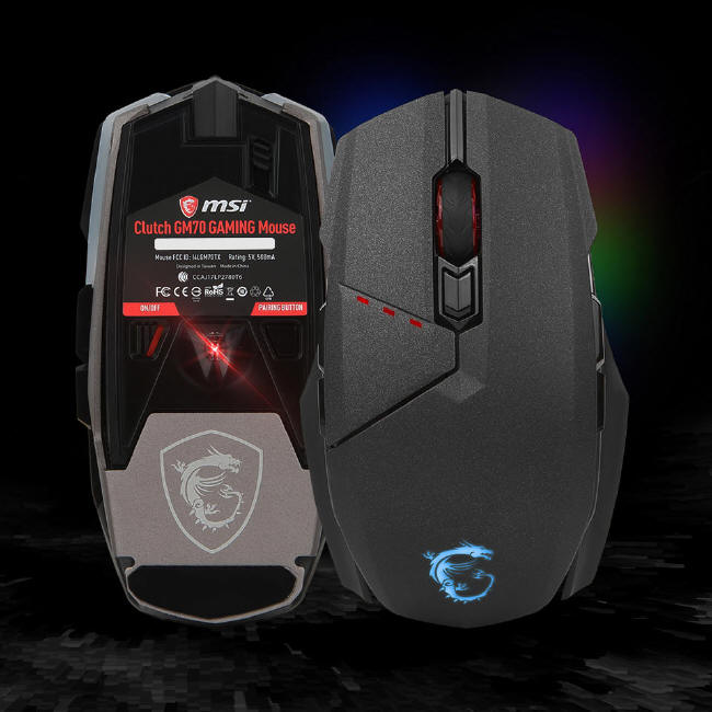 Gamingowe myszy MSI Clutch GM70 i Clutch GM60
