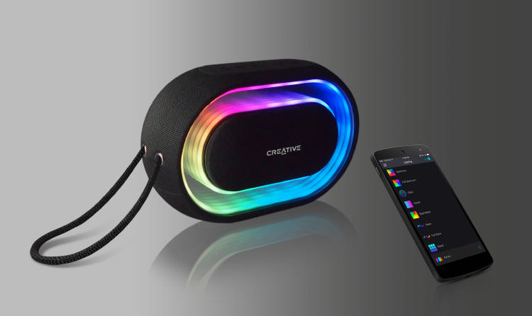 Creative Halo - nowy gonik Bluetooth wieccy w 16.8 mln kolorw