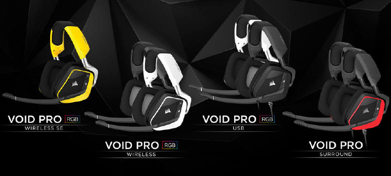 CORSAIR przedstawia suchawki VOID PRO